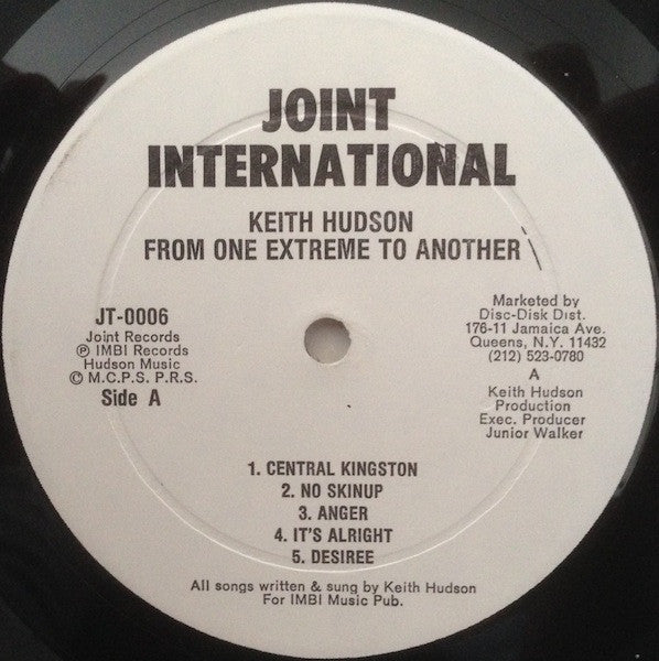 Keith Hudson : From One Extreme To Another (LP, Album)