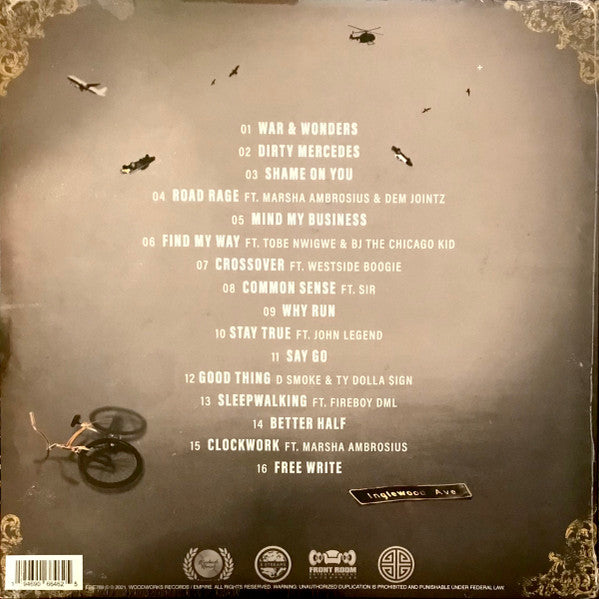 D Smoke : War & Wonders (2xLP, Album, Ltd, Bla)