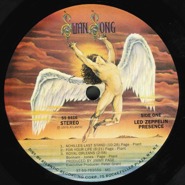 Led Zeppelin : Presence (LP, Album, RE, RM, 200)