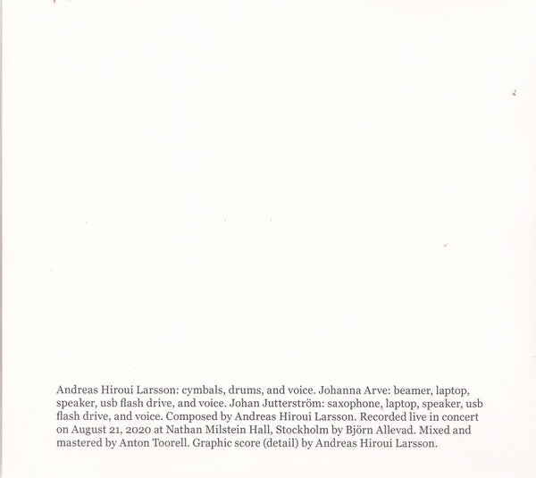 Andreas Hiroui Larsson ~ Seduced By (A) Last Year (Vinyl) - Djungel & Jazz