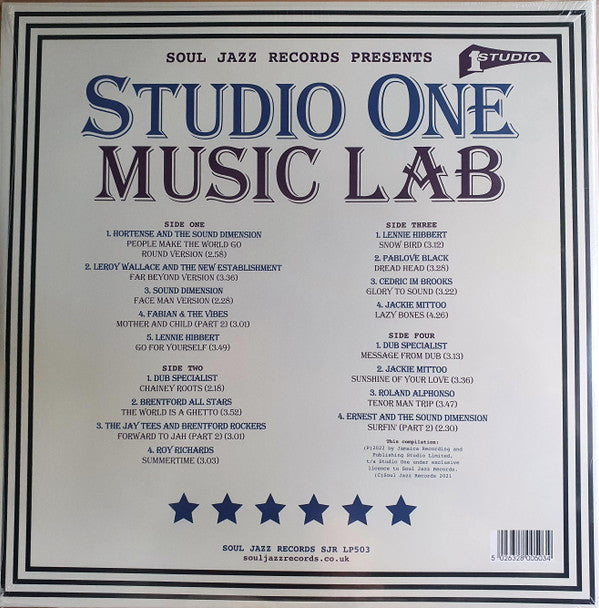 Various ~ Studio One Music Lab (Vinyl) - Djungel & Jazz