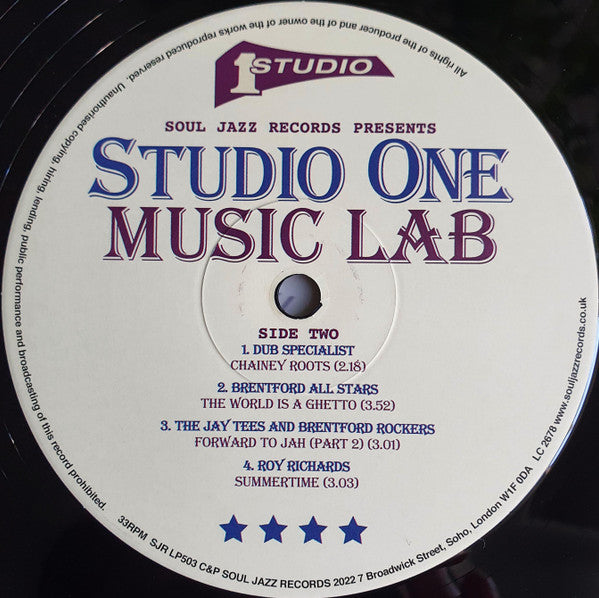 Various ~ Studio One Music Lab (Vinyl) - Djungel & Jazz