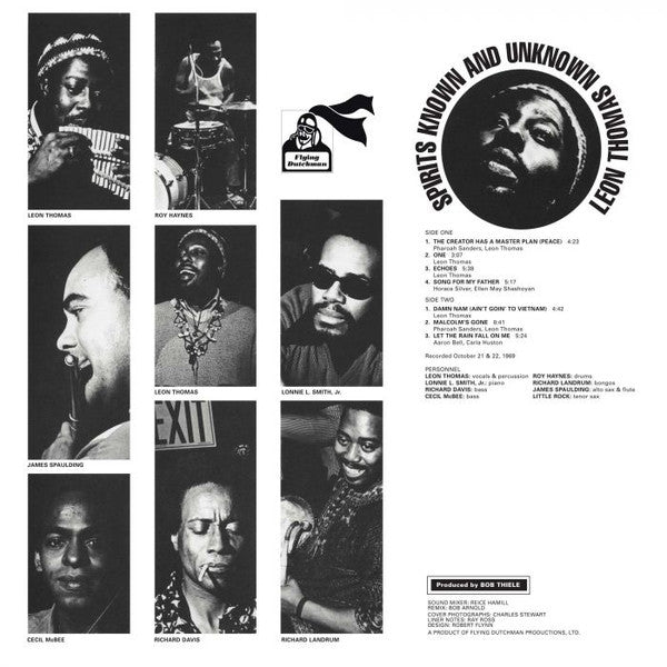 Leon Thomas ~ Spirits Known And Unknown (Vinyl) - Djungel & Jazz