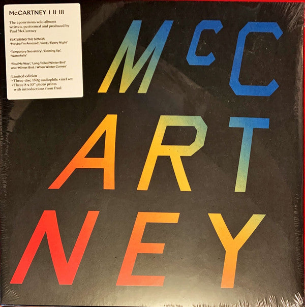 Paul McCartney ~ McCartney I II III (Vinyl) - Djungel & Jazz
