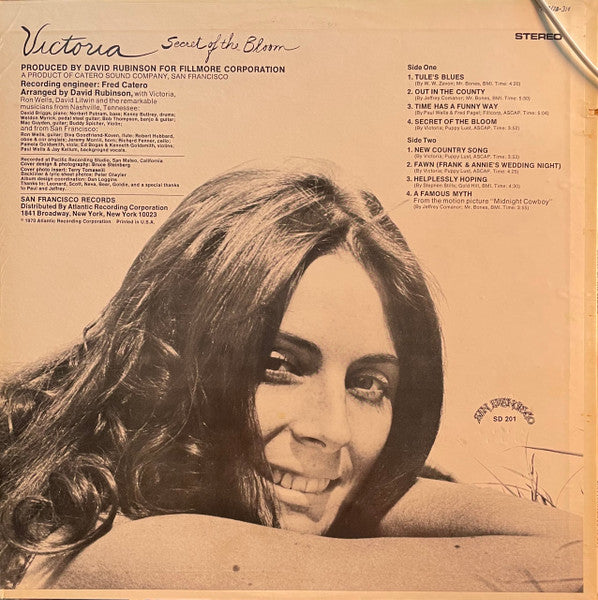 Victoria ~ Secret Of The Bloom (Vinyl) - Djungel & Jazz