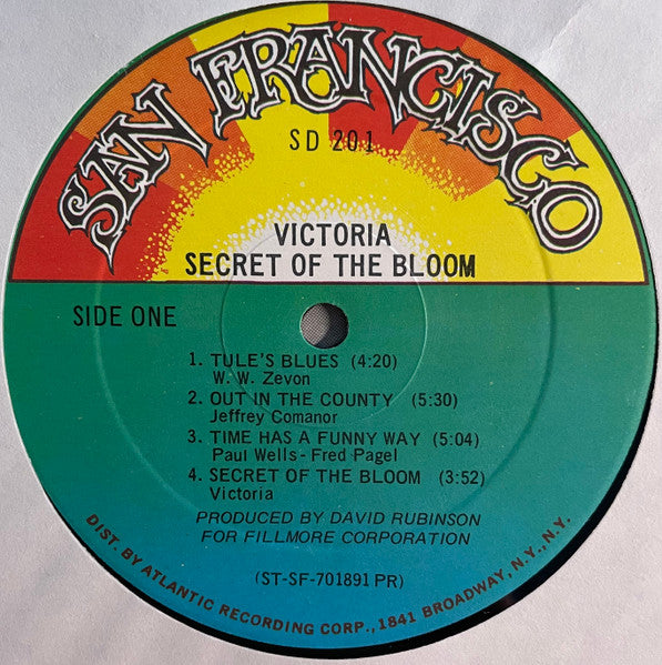 Victoria ~ Secret Of The Bloom (Vinyl) - Djungel & Jazz