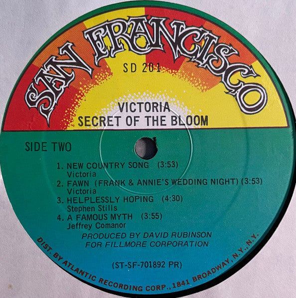 Victoria ~ Secret Of The Bloom (Vinyl) - Djungel & Jazz