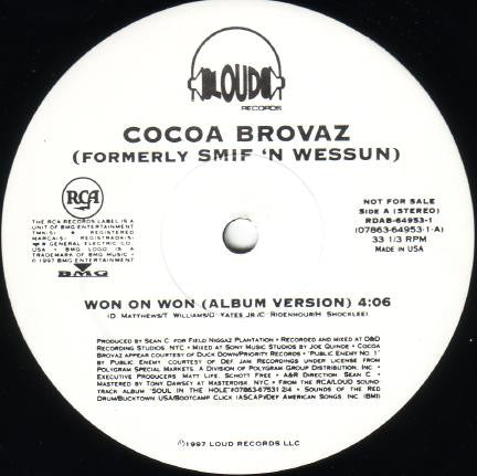 Cocoa Brovaz ~ Won On Won (Vinyl) - Djungel & Jazz