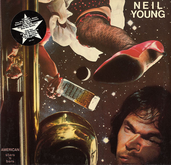 Neil Young ~ American Stars 'N' Bars (Vinyl) - Djungel & Jazz