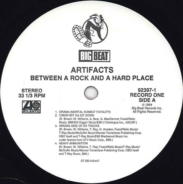 Artifacts ~ Between A Rock And A Hard Place (Vinyl) - Djungel & Jazz