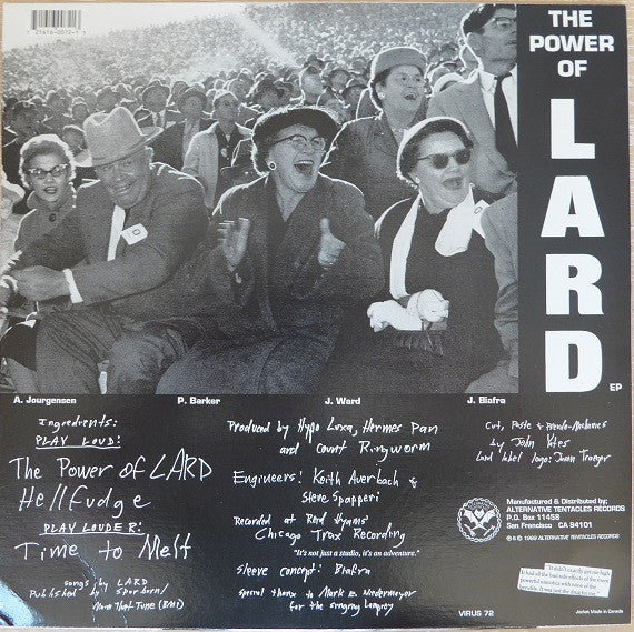 Lard ~ Power Of Lard EP (Vinyl) - Djungel & Jazz