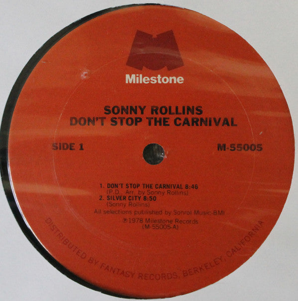 Sonny Rollins : Don't Stop The Carnival (2xLP, Album, Gat)
