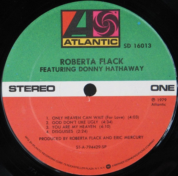 Roberta Flack Featuring Donny Hathaway ~ Roberta Flack Featuring Donny Hathaway (Vinyl) - Djungel & Jazz