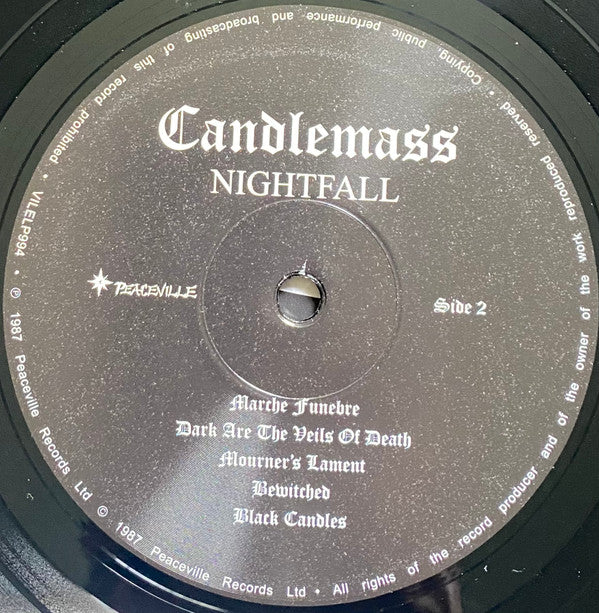 Candlemass ~ Nightfall (Vinyl) - Djungel & Jazz