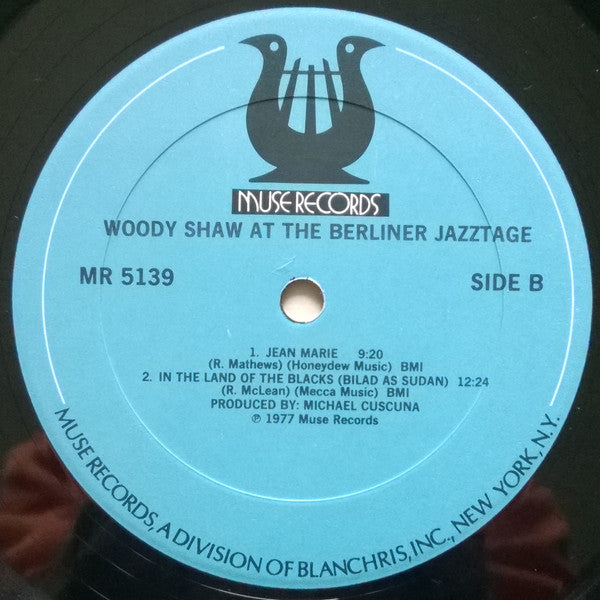 The Woody Shaw Concert Ensemble / Frank Foster, Rene McLean, Slide Hampton, Ronnie Mathews, Stafford James, Louis Hayes ~ At The Berliner Jazztage (Vinyl) - Djungel & Jazz