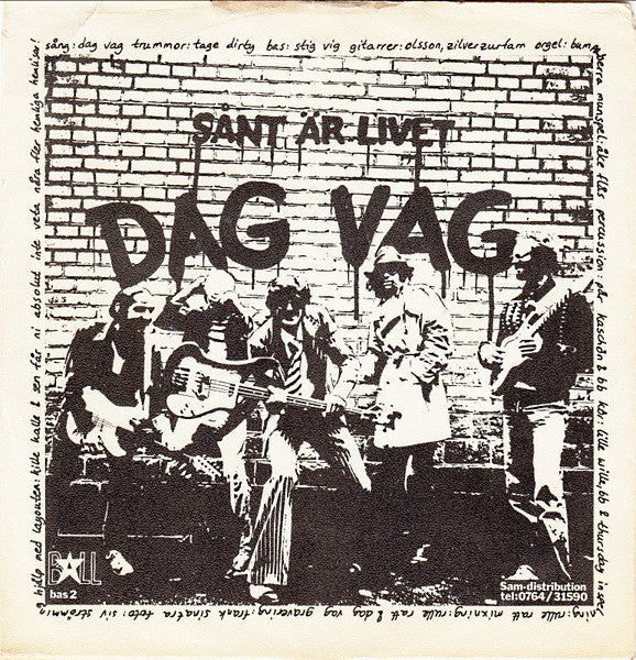 Dag Vag ~ Flyger (Vinyl) - Djungel & Jazz