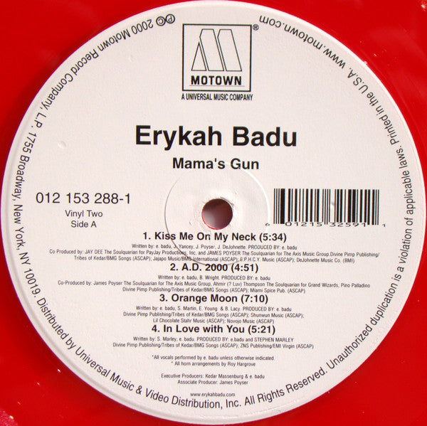 Erykah Badu ~ Mama's Gun (Vinyl) - Djungel & Jazz