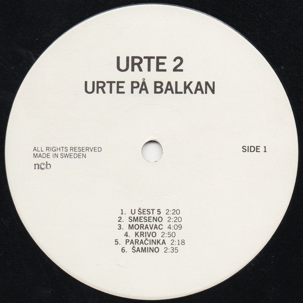 Urte  ~ Urte På Balkan (Vinyl) - Djungel & Jazz