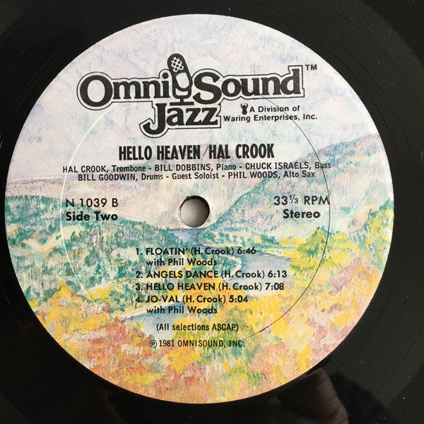 Hal Crook ~ Hello Heaven (Vinyl) - Djungel & Jazz