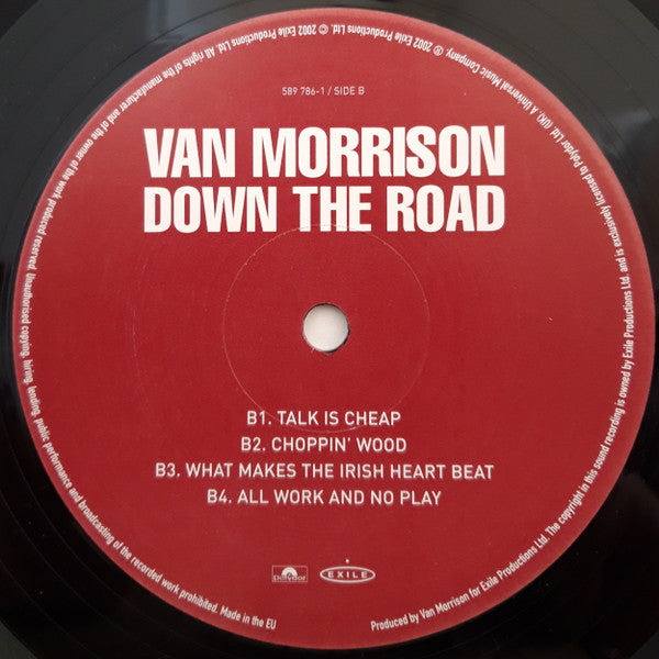 Van Morrison ~ Down The Road (Vinyl) - Djungel & Jazz