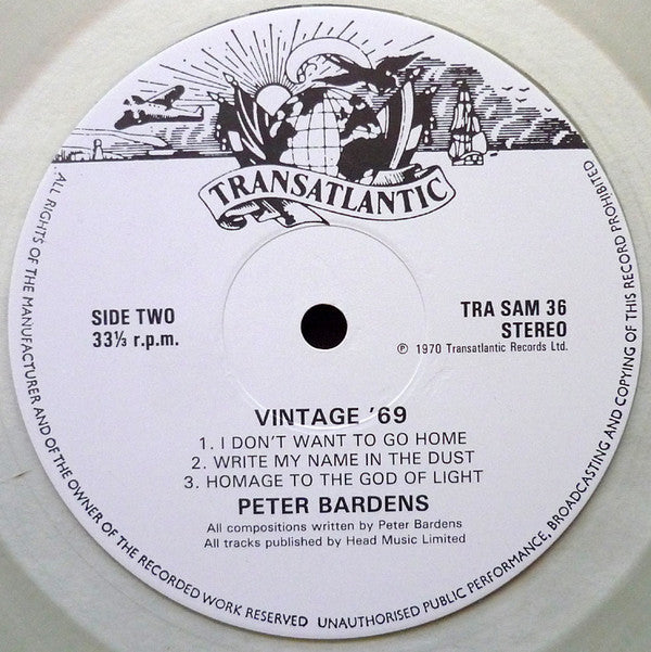 Peter Bardens ~ Vintage '69 (Vinyl) - Djungel & Jazz