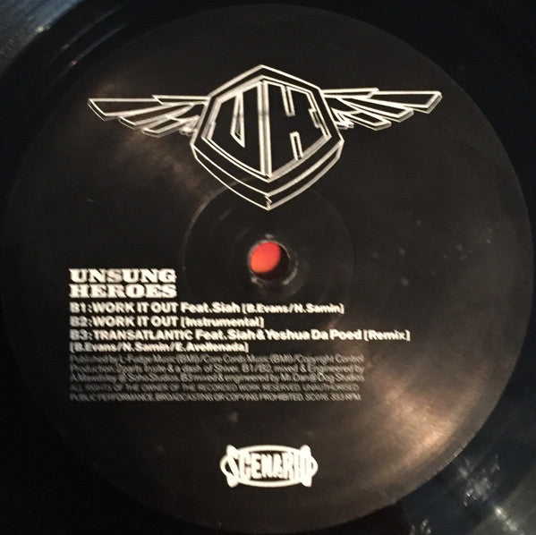 Unsung Heroes ~ What Would You Do? (Vinyl) - Djungel & Jazz