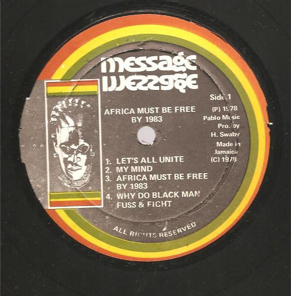 Hugh Mundell : Africa Must Be Free By 1983. (LP, Album)