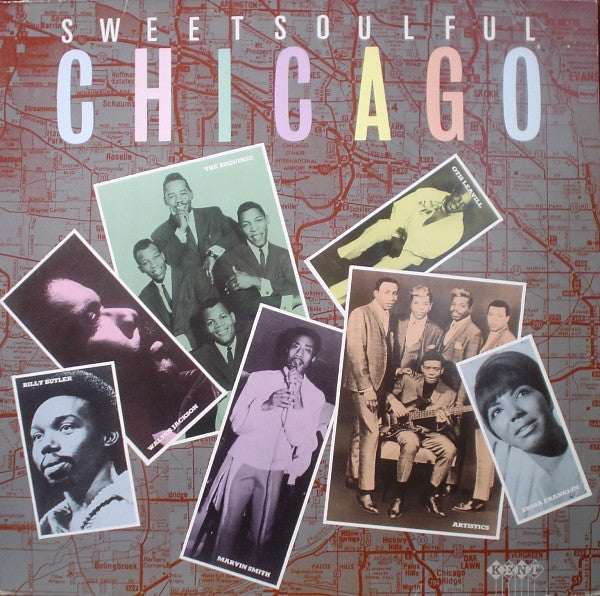 Various : Sweet Soulful Chicago (LP, Comp)