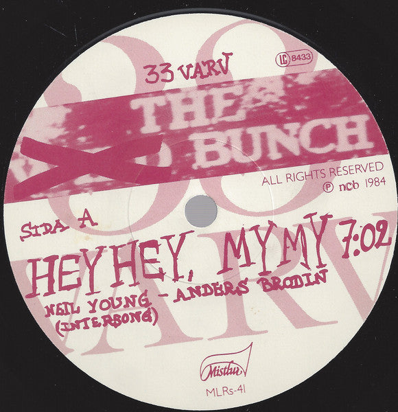The Bunch ~ Hey Hey, My My (Vinyl) - Djungel & Jazz