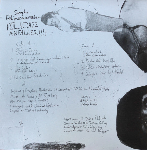 Svenska Folkjazzkvartetten : Folkjazz Anfaller (LP, Album)