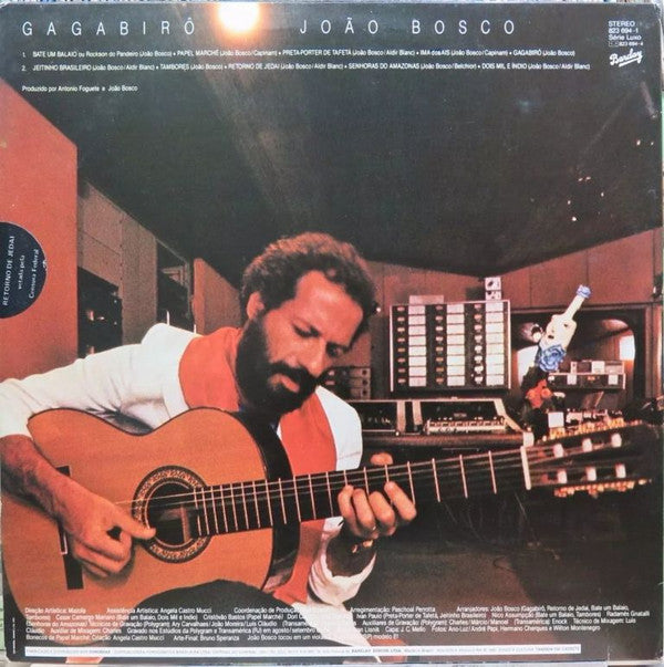 João Bosco ~ Gagabirô (Vinyl) - Djungel & Jazz