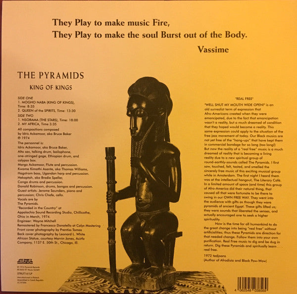The Pyramids ~ King Of Kings (Vinyl) - Djungel & Jazz