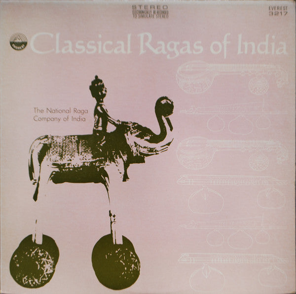 The National Raga Company Of India ~ Classical Ragas Of India (Vinyl) - Djungel & Jazz