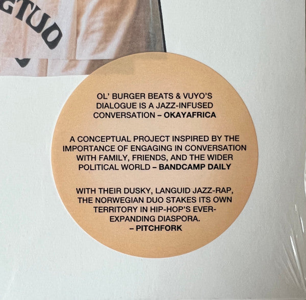 Ol' Burger Beats & Vuyo  ~ Dialogue. (Vinyl) - Djungel & Jazz
