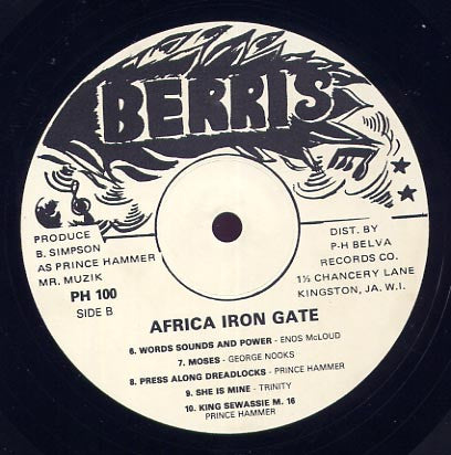 Various : Africa Iron Gate Showcase (LP, Album)
