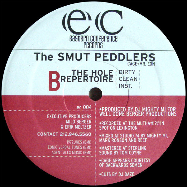 The Smut Peddlers ~ One By One / The Hole Repertoire (Vinyl) - Djungel & Jazz