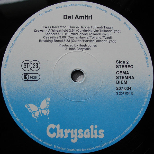 Del Amitri ~ Del Amitri (Vinyl) - Djungel & Jazz