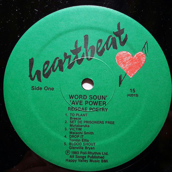 Various : Word Soun' 'Ave Power - Reggae Poetry (LP, Album, Comp)
