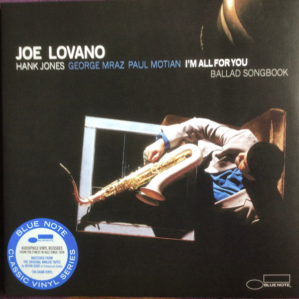 Joe Lovano : I'm All For You (2xLP, Album, RE, 180)