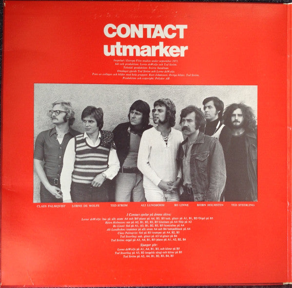 Contact ~ Utmarker (Vinyl) - Djungel & Jazz