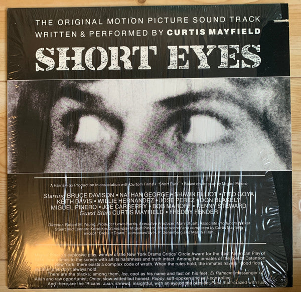 Curtis Mayfield : Short Eyes - The Original Picture Soundtrack (LP, Album, Win)