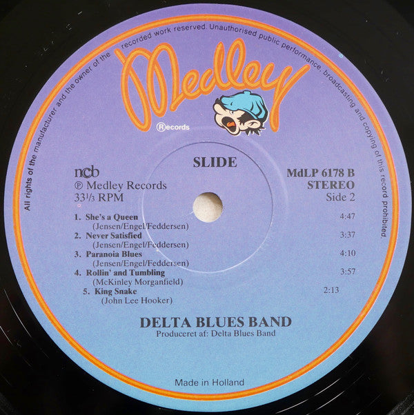 Delta Blues Band : Slide (LP, Album)