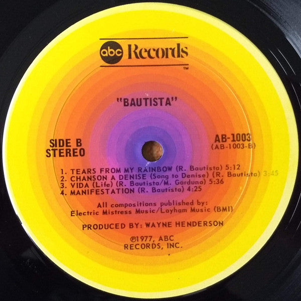 Bautista* : Bautista (LP, Album, Pit)