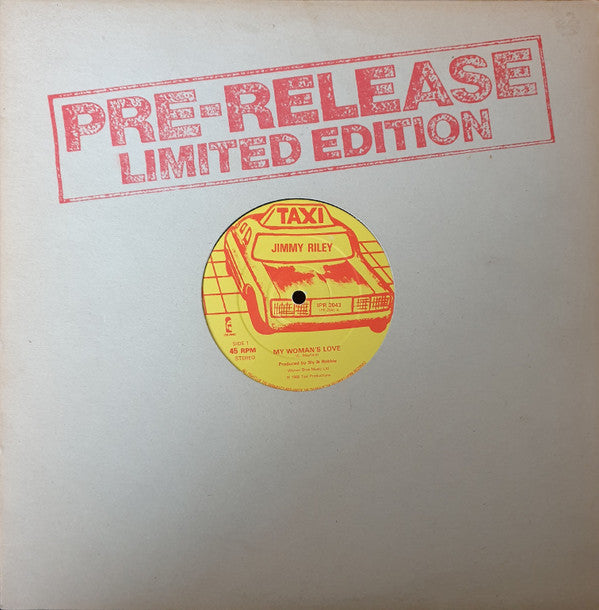 Jimmy Riley : My Woman's Love / I Try Again (12", Single, Ltd)