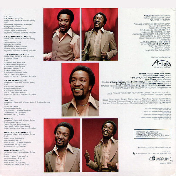 William Salter ~ It Is So Beautiful To Be (Vinyl) - Djungel & Jazz