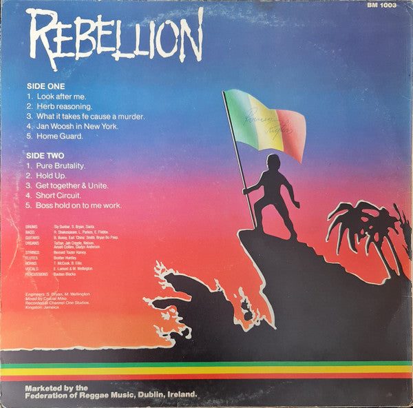 Jah Woosh & Sis Bee : Rebellion (LP, Album)