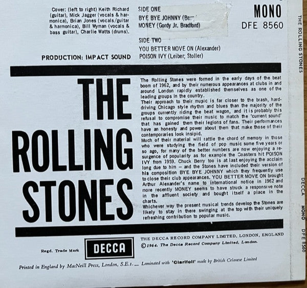 The Rolling Stones ~ The Rolling Stones (Vinyl) - Djungel & Jazz
