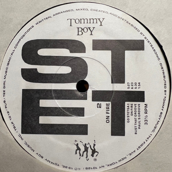Stetsasonic ~ On Fire (Vinyl) - Djungel & Jazz