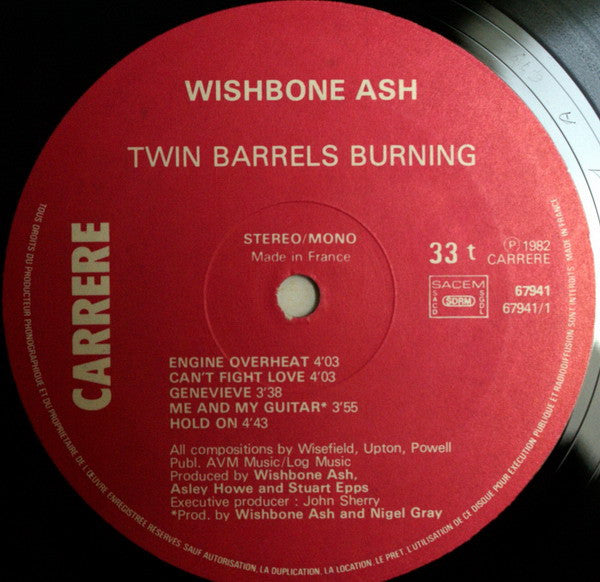 Wishbone Ash ~ Twin Barrels Burning (Vinyl) - Djungel & Jazz