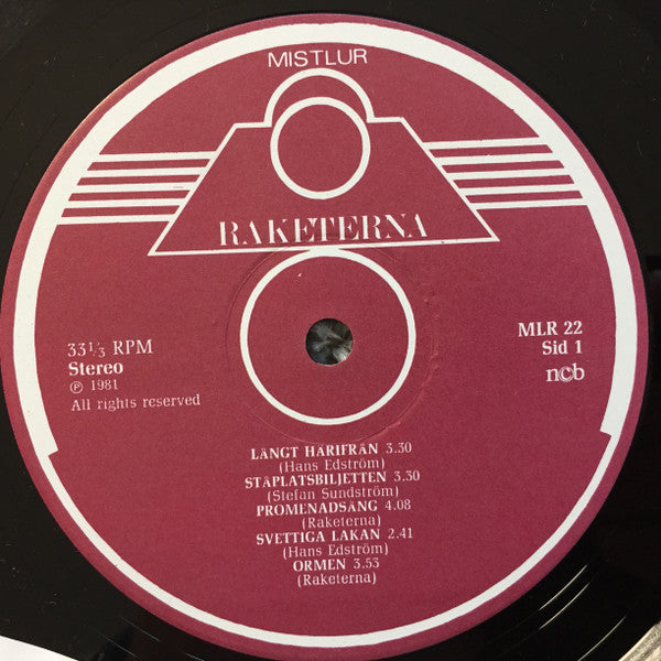 Raketerna ~ Raketerna (Vinyl) - Djungel & Jazz